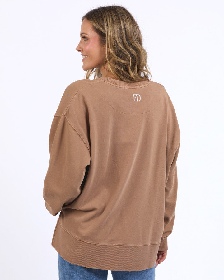 Foxwood Effortless Crew Toasted Coconut [sz:10]