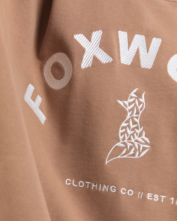 Foxwood Effortless Crew Toasted Coconut [sz:10]