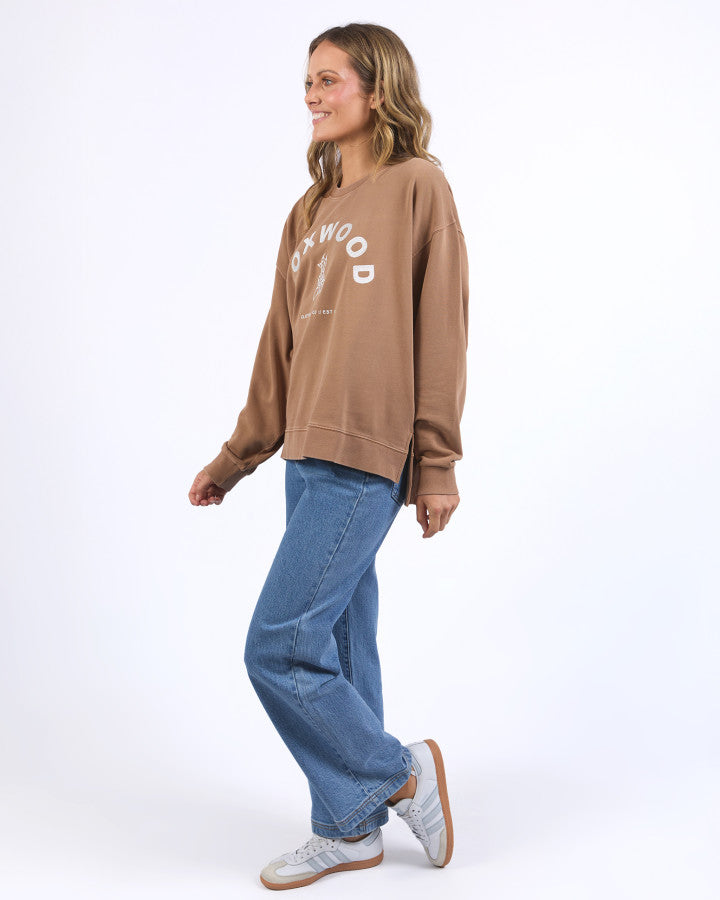 Foxwood Effortless Crew Toasted Coconut [sz:10]