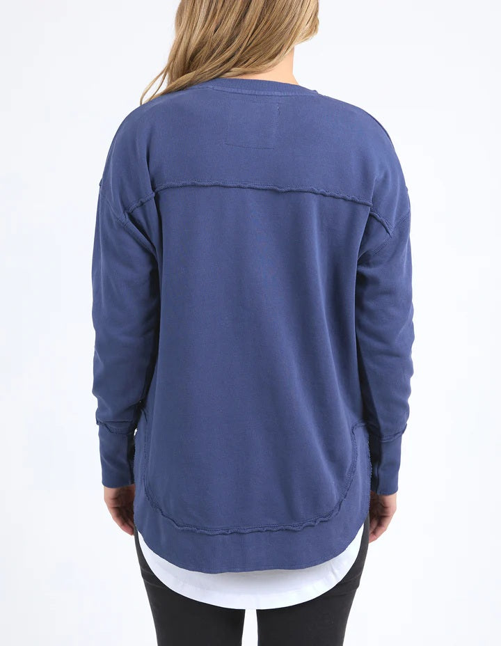 Foxwood Delilah Crew Deep Blue [sz:8]