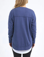 Load image into Gallery viewer, Foxwood Delilah Crew Deep Blue [sz:8]
