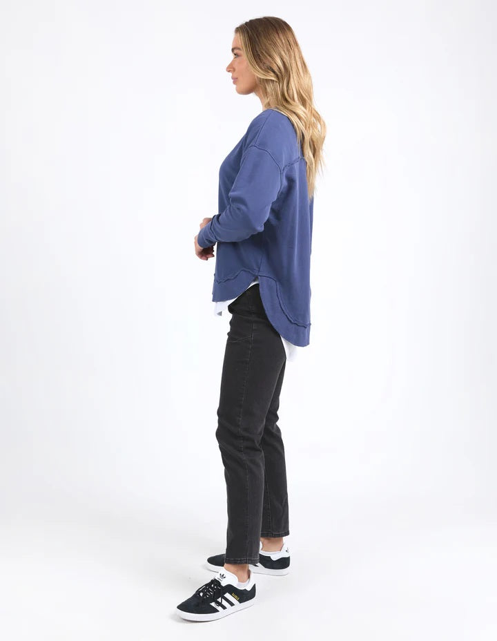 Foxwood Delilah Crew Deep Blue [sz:8]