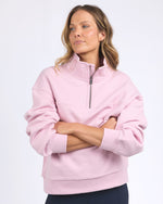 Load image into Gallery viewer, Foxwood College Zip Crew Blossom [sz:10]
