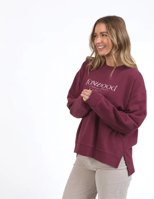 Foxwood Inbound Crew Berry [sz:8]