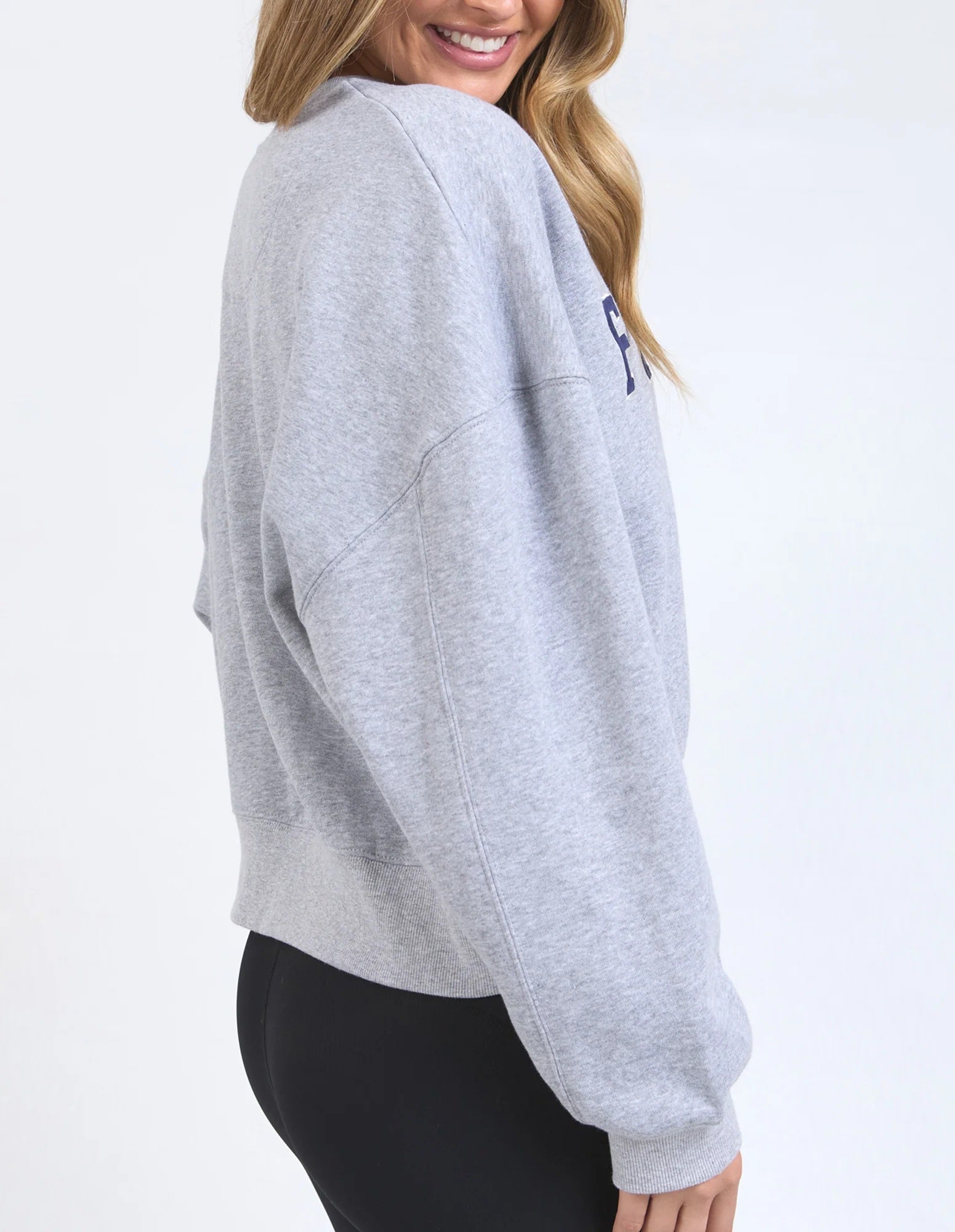 Foxwood Sunday Crew Grey Marle [sz:10]