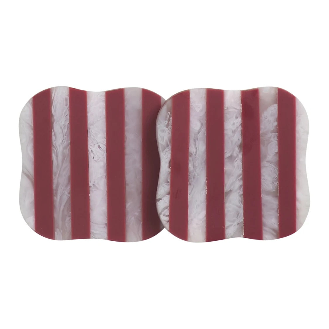Sage X Clare Noellyn Resin Coasters - Set Of 2 - Lilac