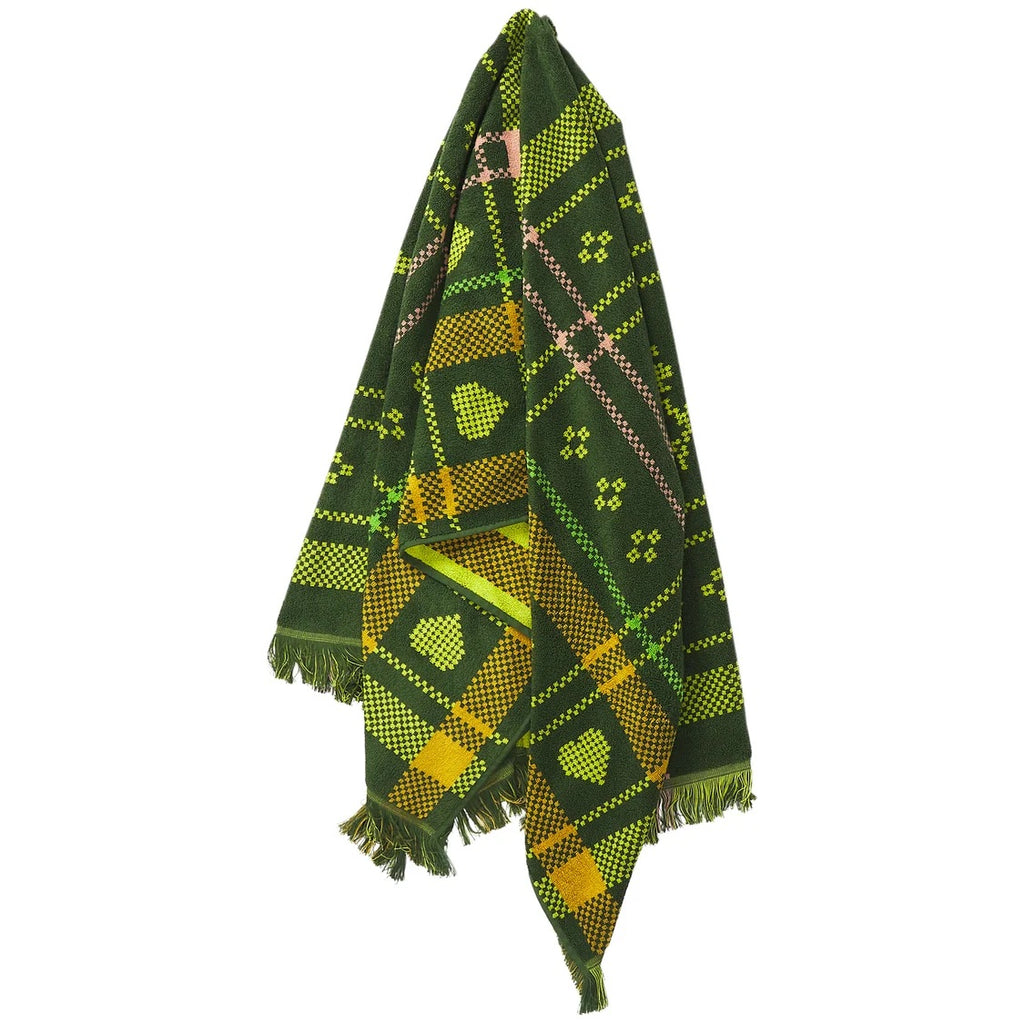 Sage X Clare Josephine Bath Mat - Hunter Green