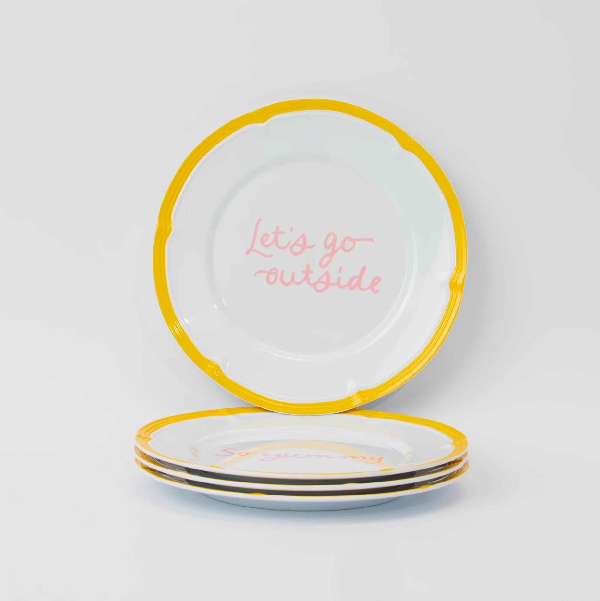 Styld.baby, Lets Go Outside Melamine Plate Set - So Yummy
