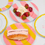 Load image into Gallery viewer, Styld.baby, Lets Go Outside Melamine Plate Set - Striped
