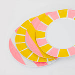 Load image into Gallery viewer, Styld.baby, Lets Go Outside Melamine Plate Set - Striped
