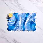 Load image into Gallery viewer, Styld.chop (set Of 2) - Swirl + Solid - Azure
