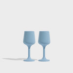Load image into Gallery viewer, Styld.sweetheart Stemmed Goblet (2 Pcs) - Cloud Blue
