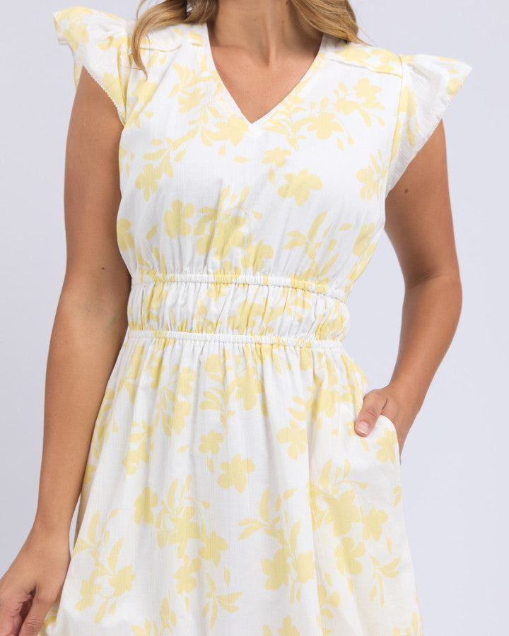 Foxwood Sierra Dress Lemon [sz:8]