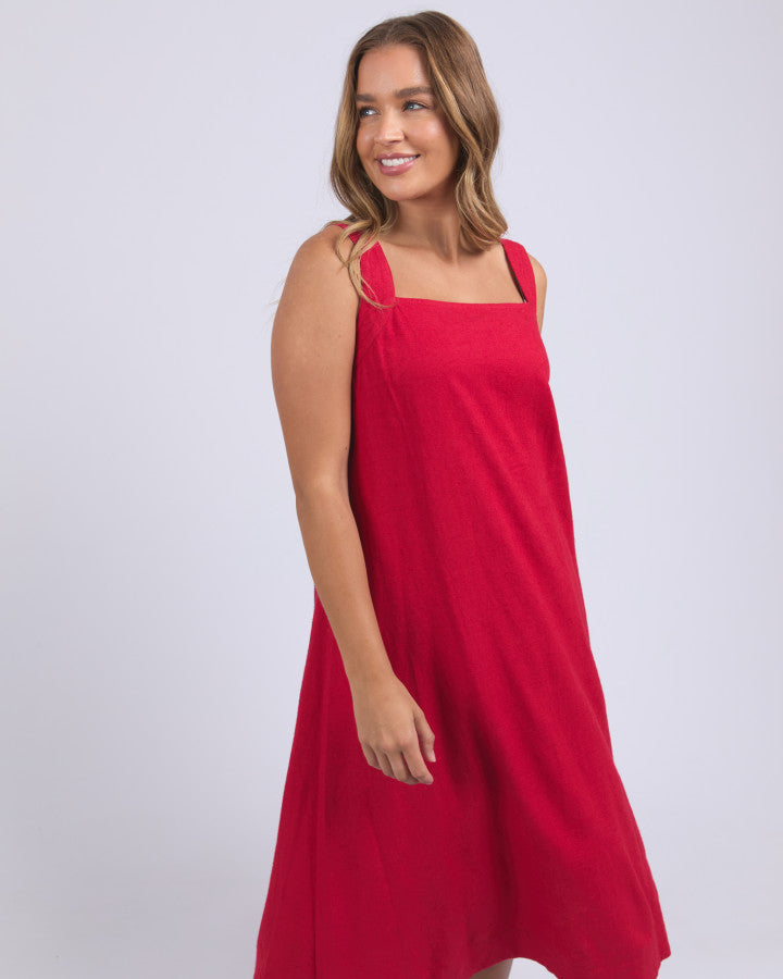 Foxwood Lourdes Dress Crimson [sz:10]