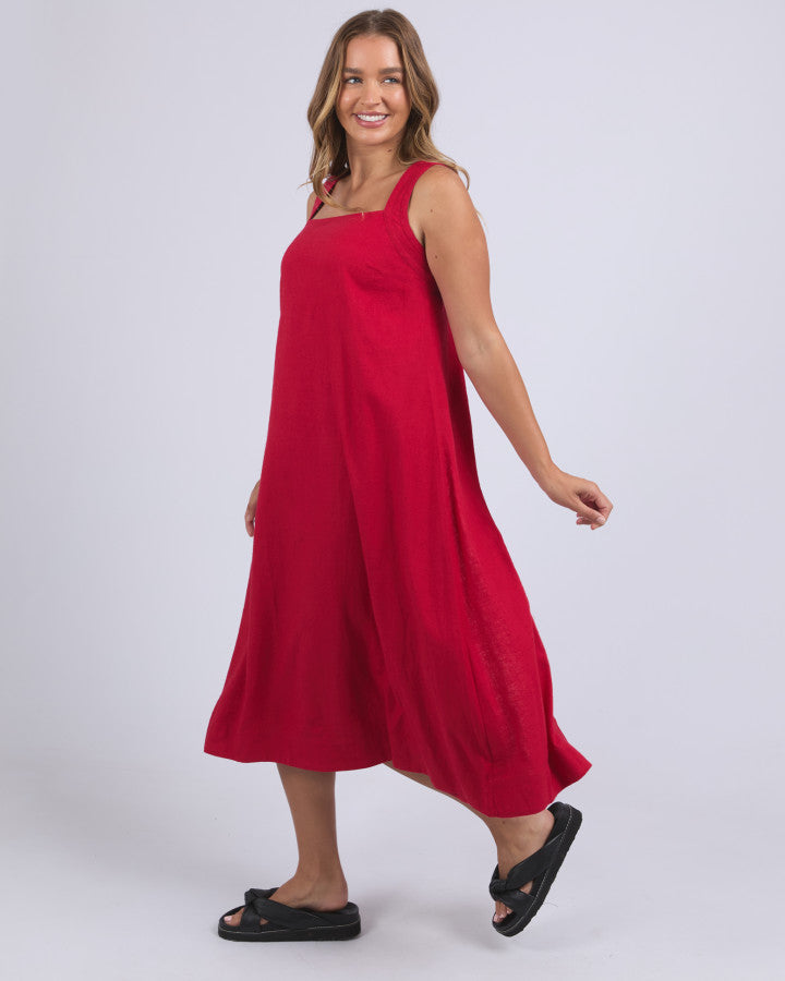 Foxwood Lourdes Dress Crimson [sz:10]