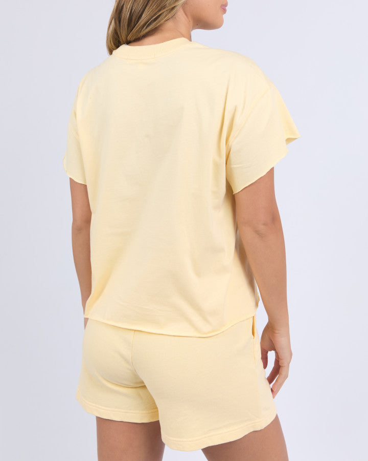 Foxwood Stamp Tee Lemon [sz:10]