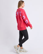 Load image into Gallery viewer, Foxwood Interval Crew Raspberry/neon Lilac [sz:8]
