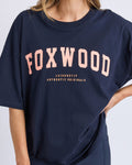 Foxwood Interval Tee Navy [sz:8]