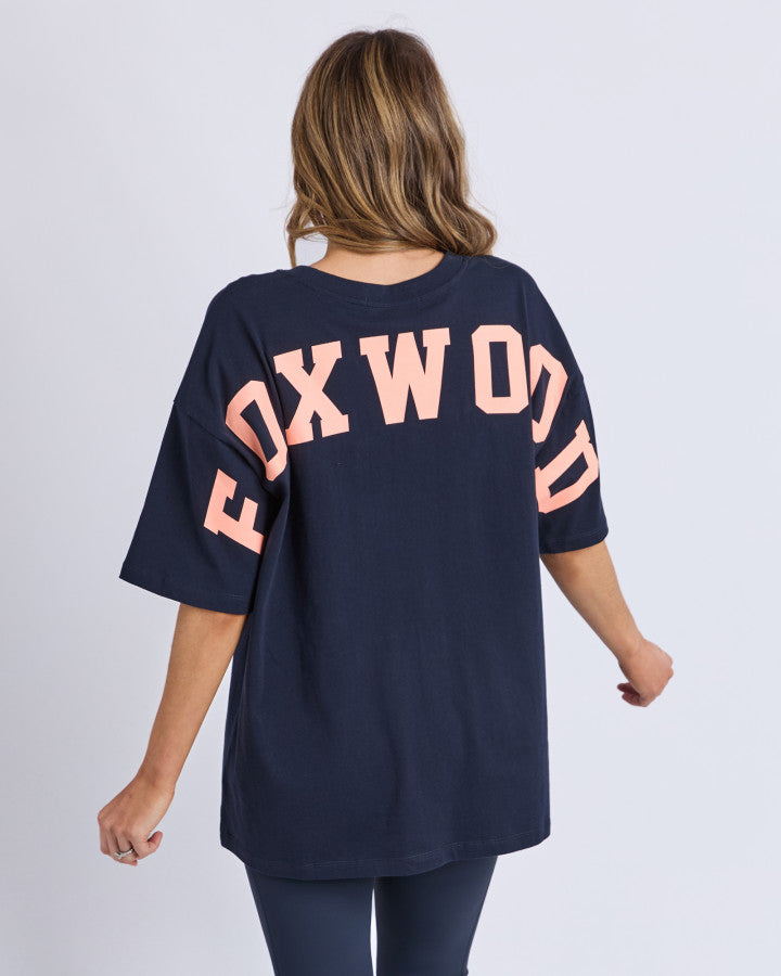 Foxwood Interval Tee Navy [sz:8]