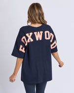Load image into Gallery viewer, Foxwood Interval Tee Navy [sz:8]
