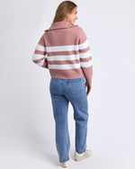 Load image into Gallery viewer, Foxwood Gracie Zip Crew Wood Rose [sz:10]
