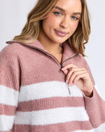 Load image into Gallery viewer, Foxwood Gracie Zip Crew Wood Rose [sz:10]
