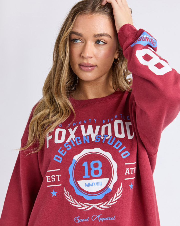 Foxwood State Crew Rust [sz:10]