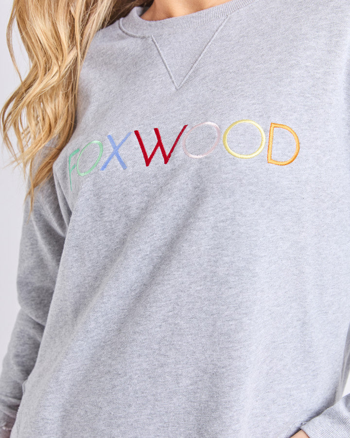 Foxwood Simplified Confetti Crew Grey Marle [sz:10]