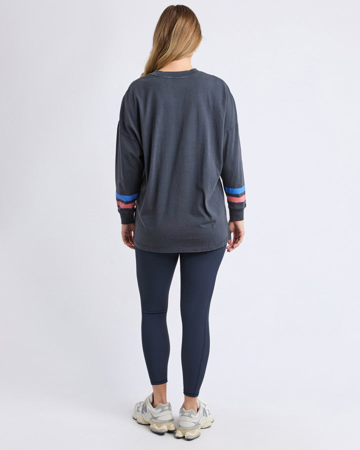 Foxwood Tribe Long Sleeve Tee Ink [sz:10]