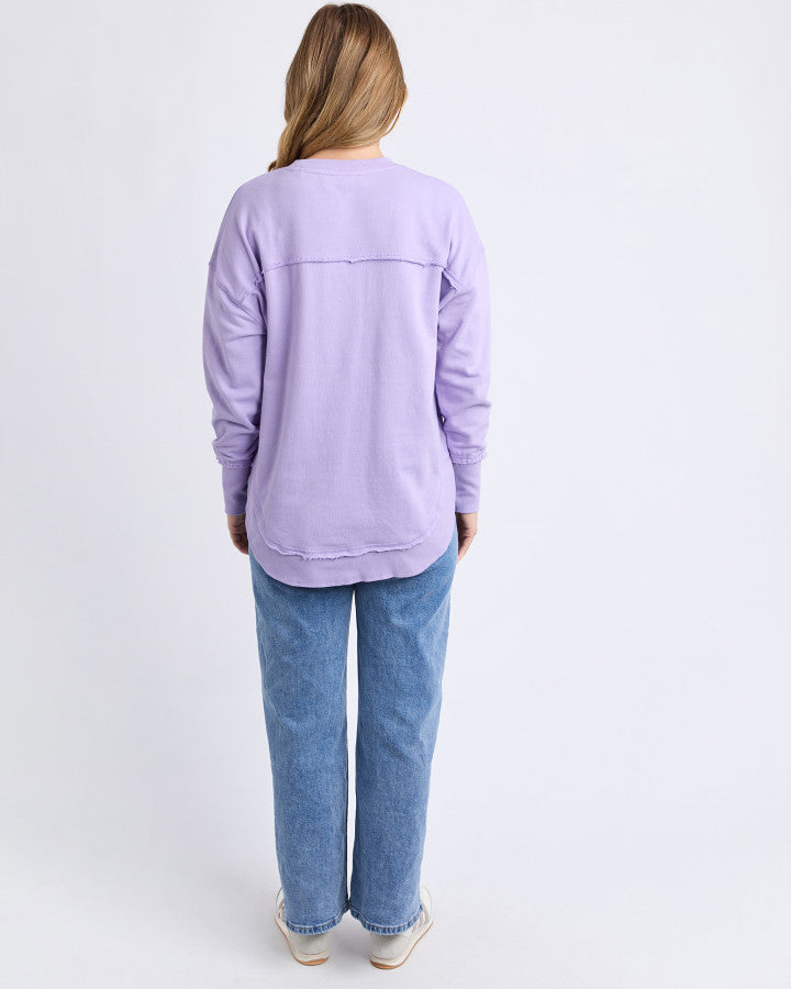 Foxwood Simplified Metallic Crew Lavender [sz:10]
