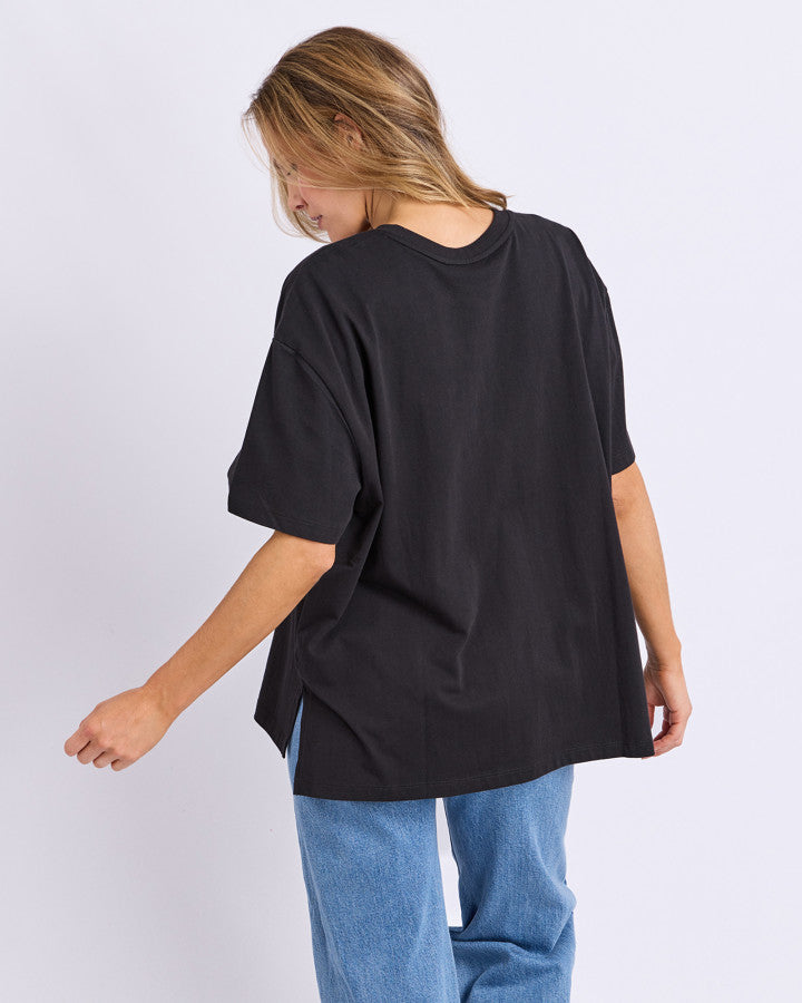 Foxwood Simplified Tee Black [sz:8]