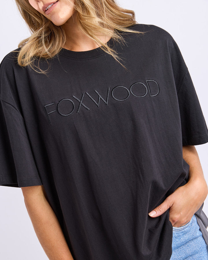 Foxwood Simplified Tee Black [sz:8]