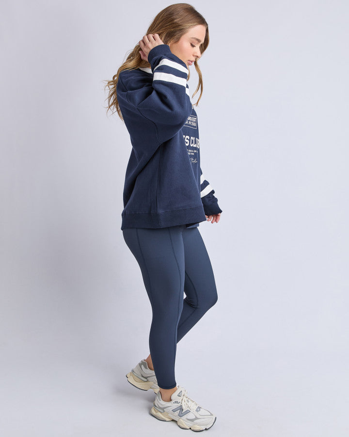 Foxwood Club Life Crew Navy/white [sz:8]