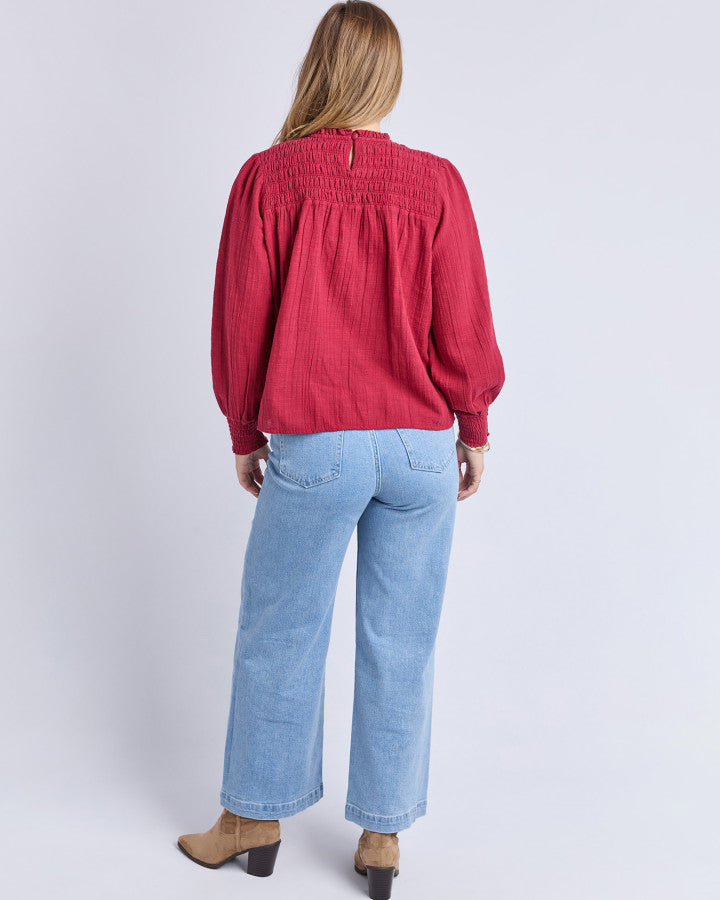Foxwood Whitney Top Rhubarb Red [sz:8]