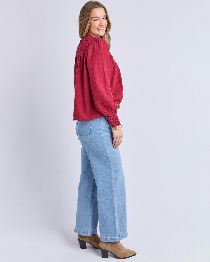 Foxwood Whitney Top Rhubarb Red [sz:8]