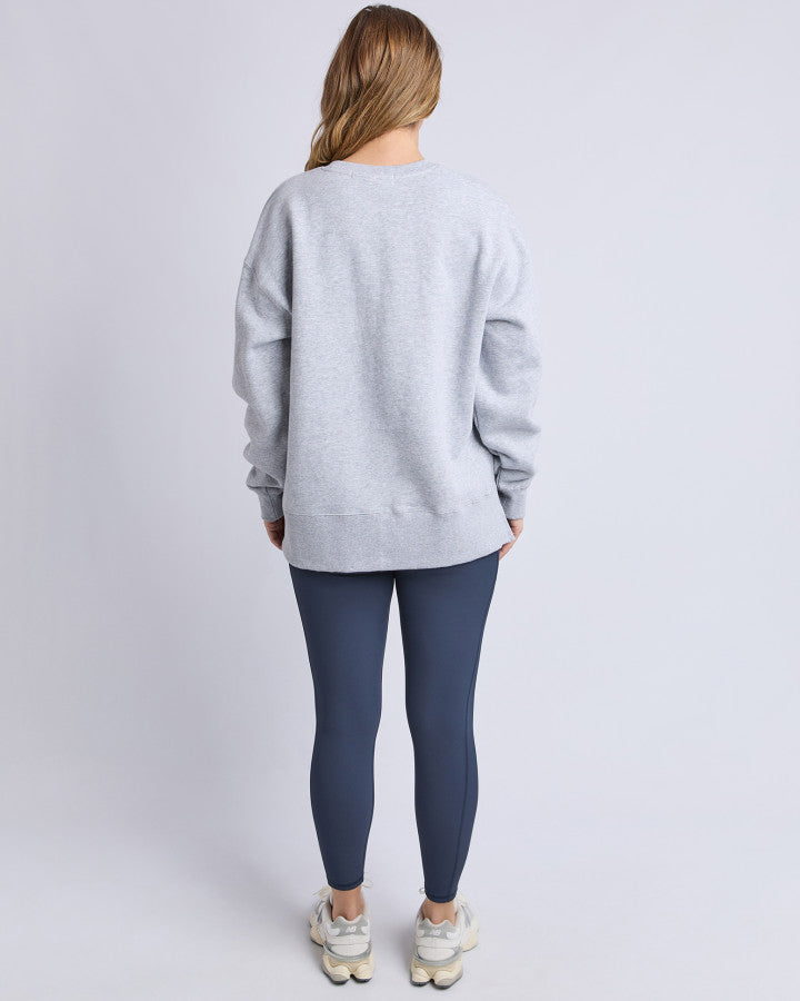Foxwood Intention Crew Grey Marle/navy [sz:10]