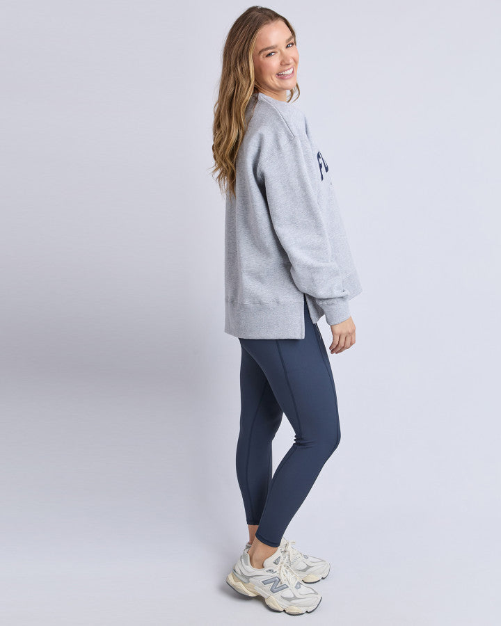Foxwood Intention Crew Grey Marle/navy [sz:10]