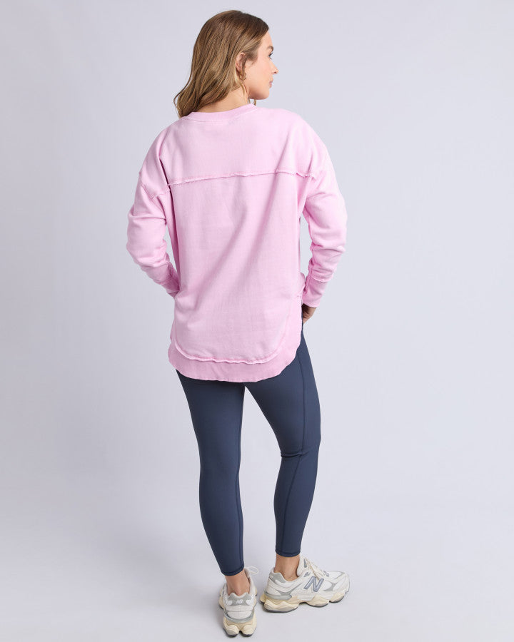 Foxwood Simplified Metallic Crew Bright Pink [sz:8]
