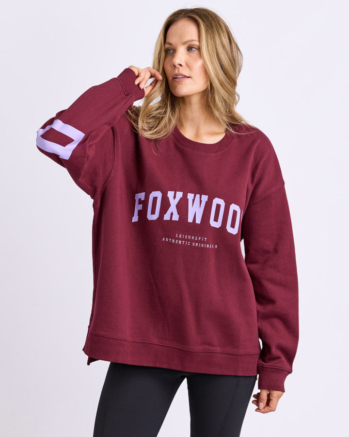 Foxwood Interval Crew Port/lilac [sz:8]