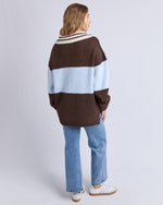 Load image into Gallery viewer, Foxwood Candice Knit Crew Coffee [sz:10]

