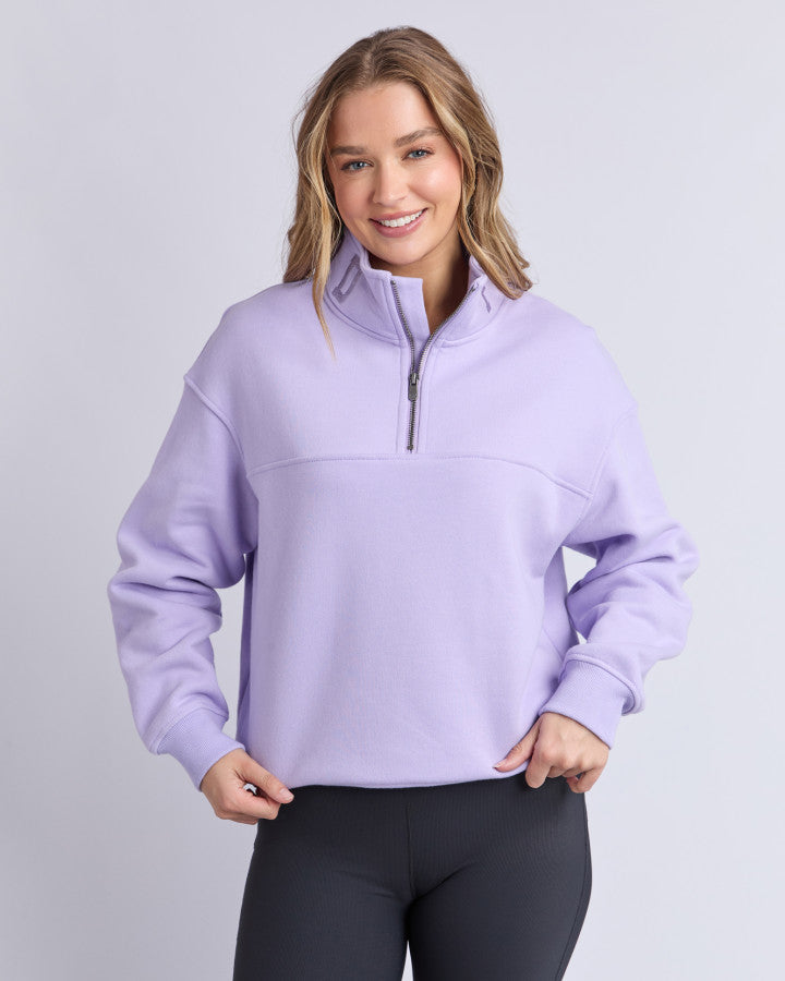Foxwood College Zip Crew Lavender [sz:8]