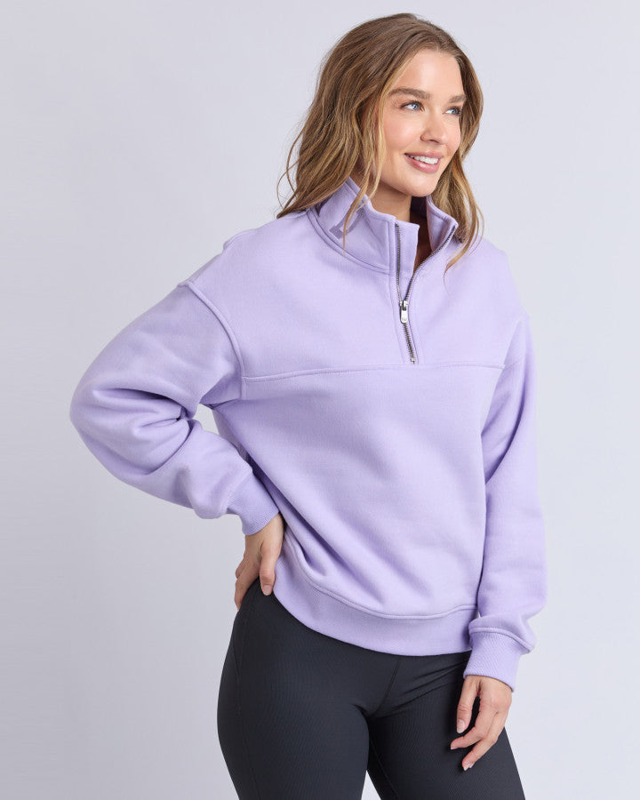 Foxwood College Zip Crew Lavender [sz:8]