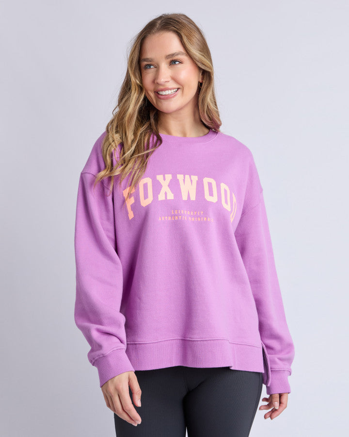 Foxwood Interval Crew Purple/orange [sz:8]