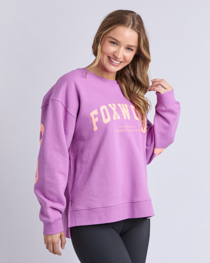 Foxwood Interval Crew Purple/orange [sz:8]
