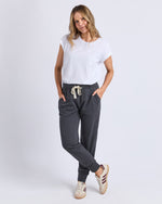 Load image into Gallery viewer, Foxwood Simplified Track Pant Dark Charcoal [sz:10]
