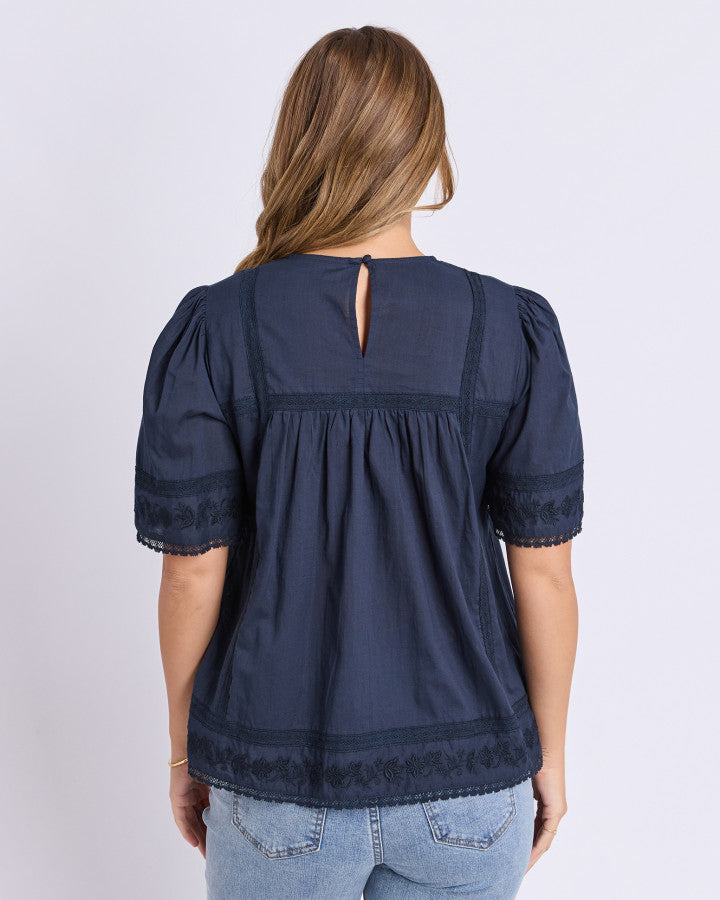 Foxwood Juna Top Dark Sapphire [sz:10]