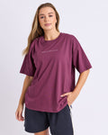 Foxwood Captain Tee Plum [sz:10]