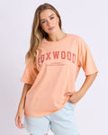 Foxwood Interval Tee Neon Peach [sz:8]