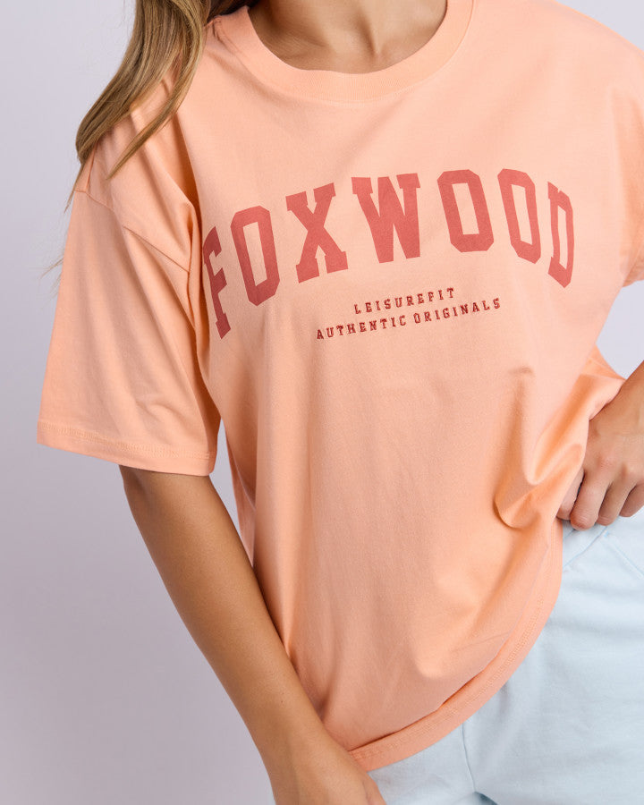 Foxwood Interval Tee Neon Peach [sz:8]