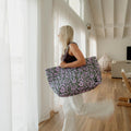 Kollab Carryalll Cargo Bag Lavender Bloom W/ Free Glasses Case